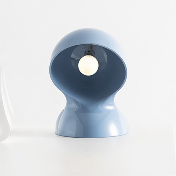 Artemide Namizna svetilka Dalù, svetlo modra, višina 26 cm, E14, Modra, Dnevna soba / jedilnica, Plastika, Dizajn