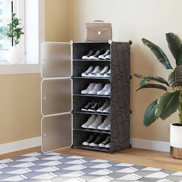 Modularna omarica za čevlje organizator obutve 6 polic