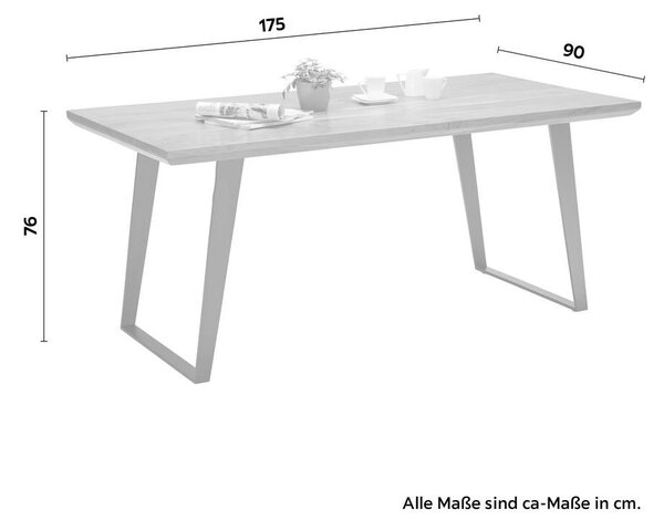 Mömax Jedilna Miza Herkules, Ca. 175x90 Cm