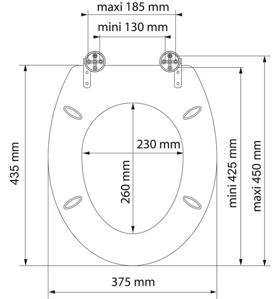 Schütte Deska Za Wc-školjko Balance -Sb-