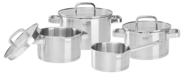 Gourmesto Set Posod Silver Line