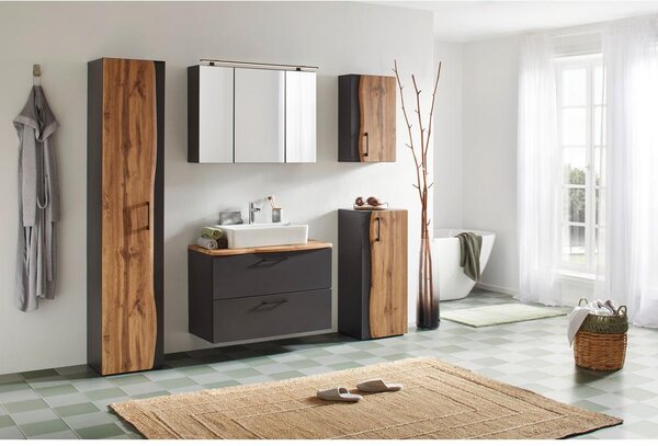 Premium Living Omarica Za Pod Umivalnik Timber, Hrast, Temno Siva