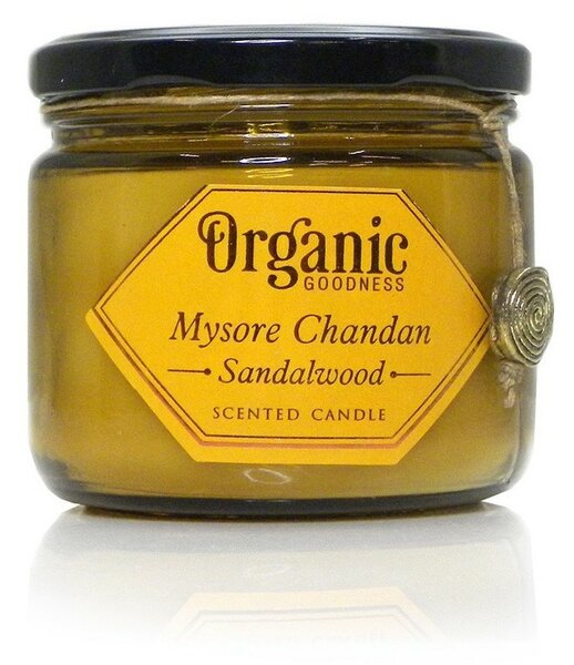 Organic Mysore Chandan - Sandalovina 200 g vjantarnem kozarcu