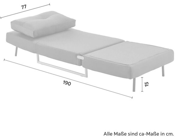 Bessagi Home Zofa Malic, Temno Siva, Ležišče