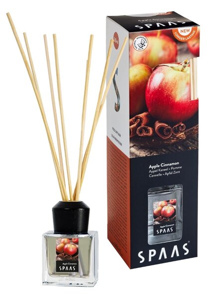 Aromatični difuzor s palčkami JABOLKO IN CIMET 50 ml