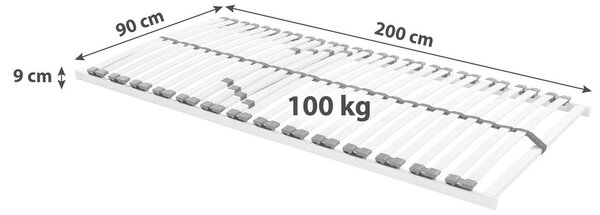 Primatex Letvena Podlaga Primatex 220, 3-Conska, 90x200