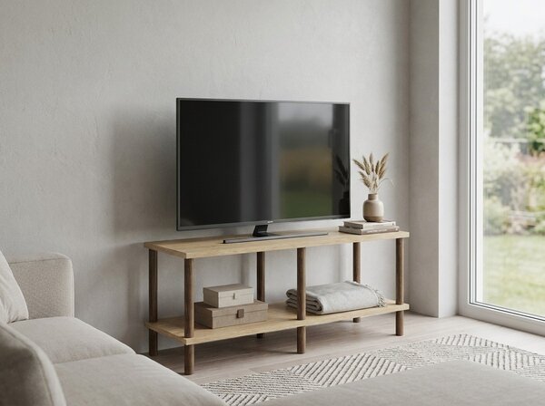 TV regal SOLE 90 cm, hrast sonoma