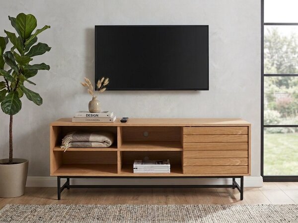 TV omarica VALMOR 140x40 cm, dekor hrast
