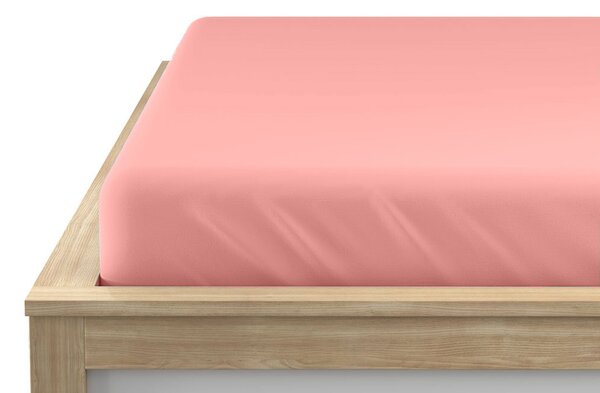 Jersey rjuha EXCLUSIVE koralna 90 x 200 cm