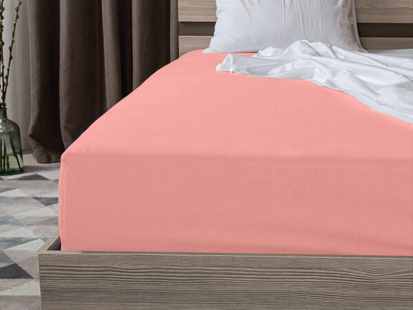 Jersey rjuha EXCLUSIVE koralna 90 x 200 cm