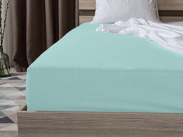 Jersey rjuha EXCLUSIVE svetlo mentolna 90 x 200 cm