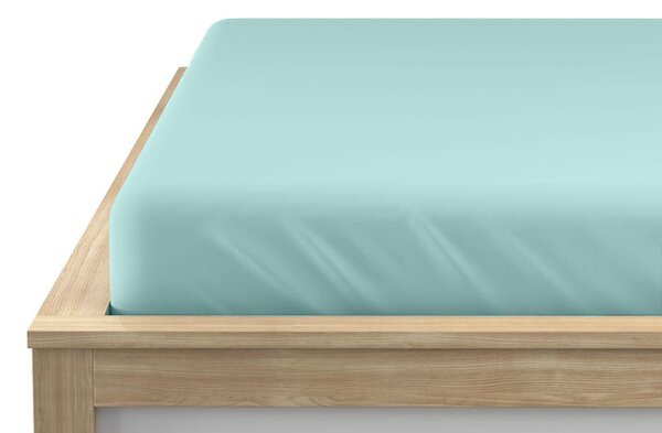 Jersey rjuha EXCLUSIVE svetlo mentolna 90 x 200 cm