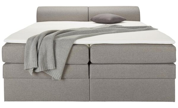 Mömax Postelja Boxspring Flexi 2, Siva, 160x200