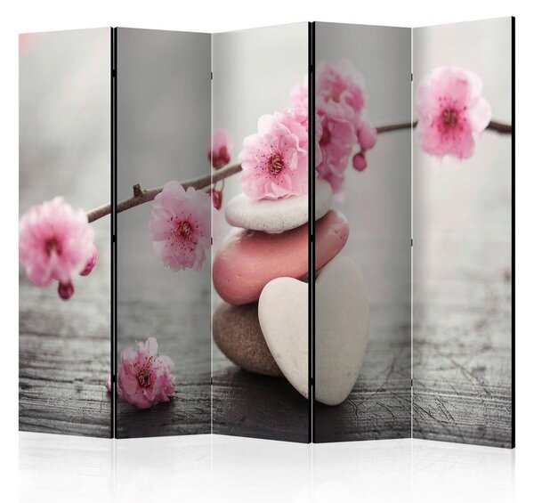 Artgeist Paravan Zen Flowers I, 5-Delni, Enostranski