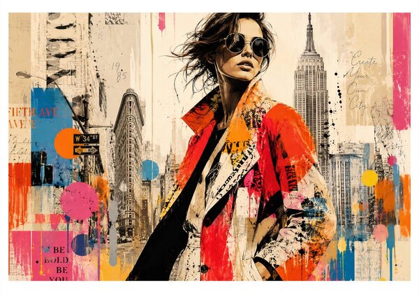 Slika mestna moda v New Yorku