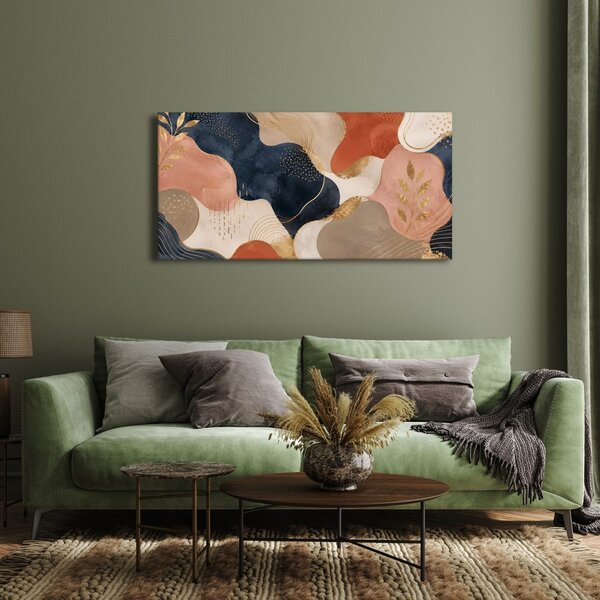 Slika sodobne oblike v zlatu