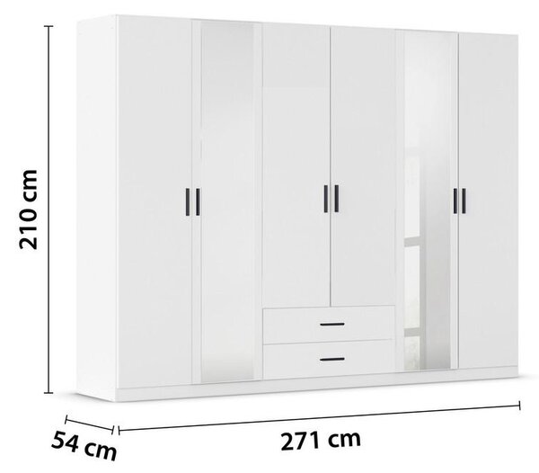 Modern Living Omara Za Oblačila Despina, Bela