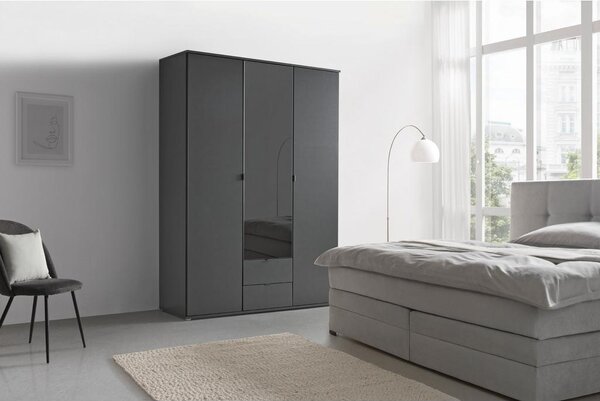 Modern Living Omara S Klasičnimi Vrati Avila, Temno Siva