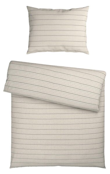 POSTELJNINA 140/200 cm muslin zelena