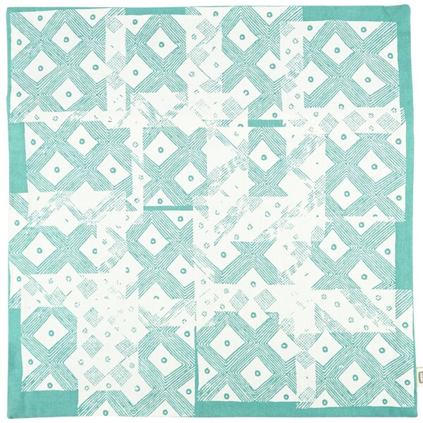Prevleka za blazino TRIBAL 45x45 cm, modra