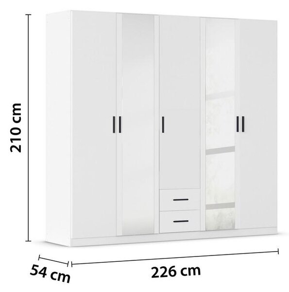 Modern Living Omara Za Oblačila Despina, Bela