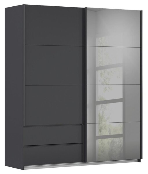 Premium Living Omara Z Drsnimi Vrati Elara, Temno Siva