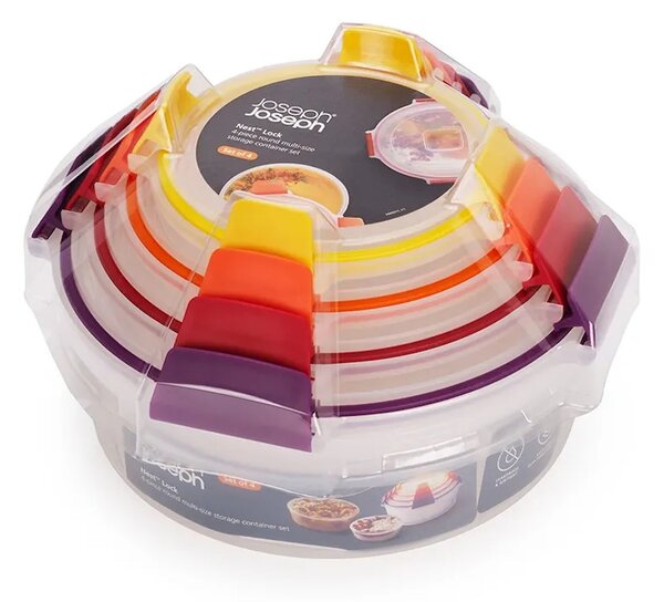 Joseph Joseph Komplet posod za shranjevanje s pokrovi Joseph Joseph Nest Lock 1,6 / 0,67 / 0,38 L 4-pack