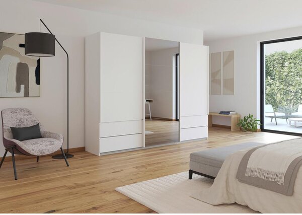 Premium Living Omara Z Drsnimi Vrati Elara, Bela