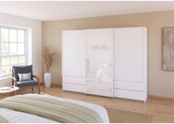 Premium Living Omara Z Drsnimi Vrati Elara, Bela