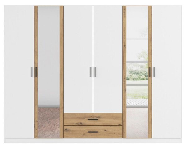 Modern Living Omara Za Oblačila Despina, Bela, Barva Hrasta