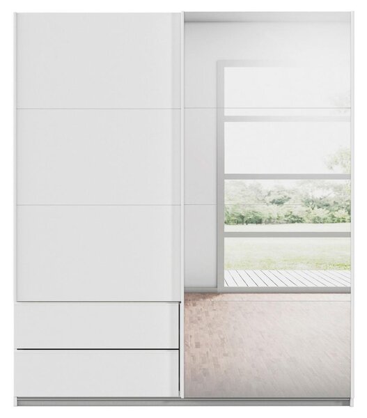 Premium Living Omara Z Drsnimi Vrati Elara, Bela