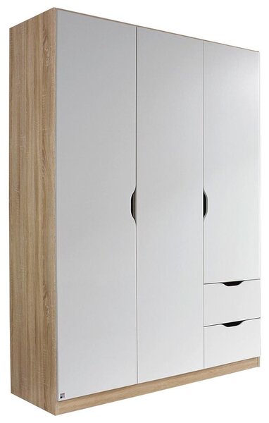Modern Living Omara S Klasičnimi Vrati Freising, Bela, Barva Hrasta