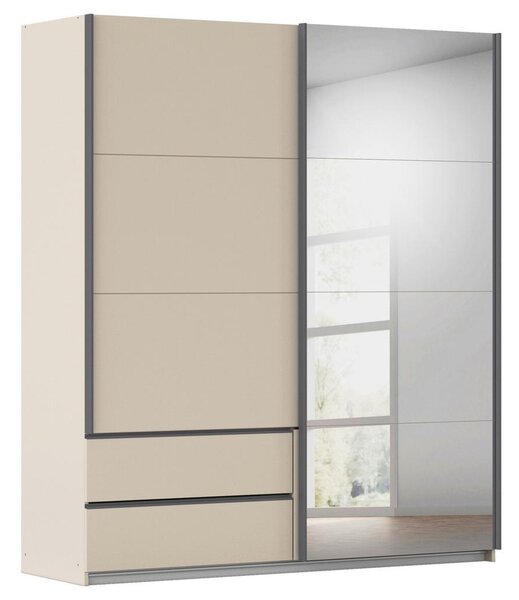 Premium Living Omara Z Drsnimi Vrati Elara, Barva Šampanjca