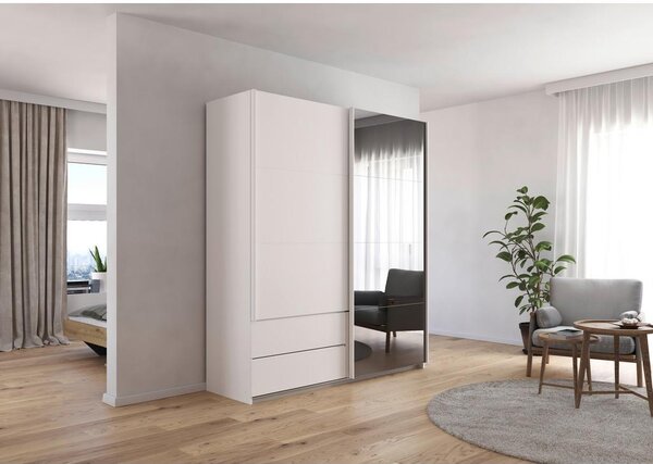 Premium Living Omara Z Drsnimi Vrati Elara, Bela
