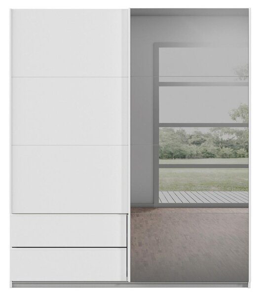 Premium Living Omara Z Drsnimi Vrati Elara, Bela