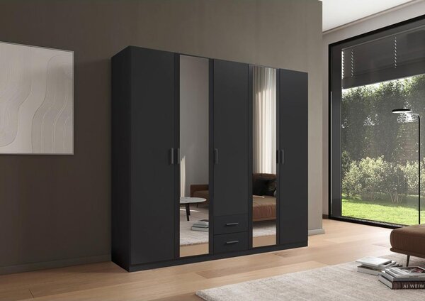 Modern Living Omara Za Oblačila Despina, Temno Siva