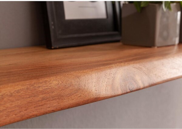 STENSKI REGAL 80/4/25 cm barve akacije