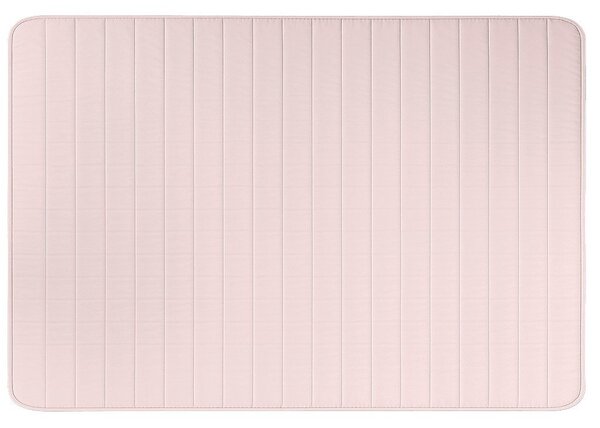 Poletna prešita odeja 140x200 cm s prevleko za vzglavnik SUMMER 70x90 cm, pudrasto roza