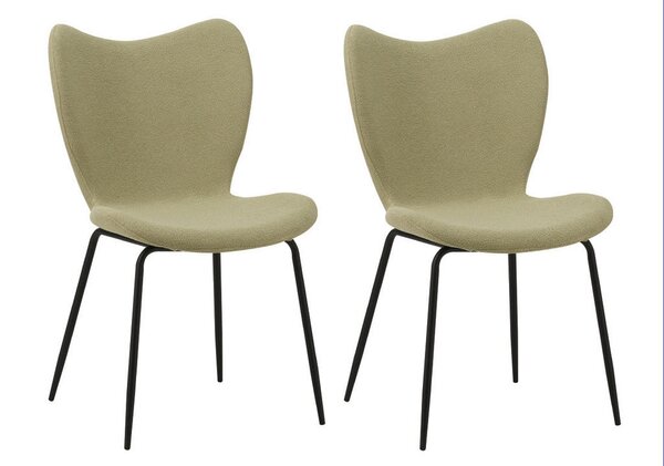 SET STOLOV, tekstil zelena