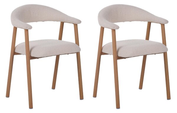 SET NASLANJAČEV, kovina, tekstil slonova kost
