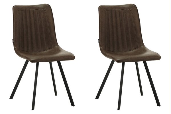 SET STOLOV, tekstil rjavosiva