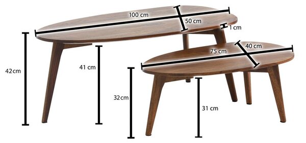 P & B Klubska Miza Wl6.724