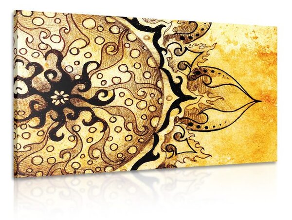 Slika Mandala z vintage pridihom