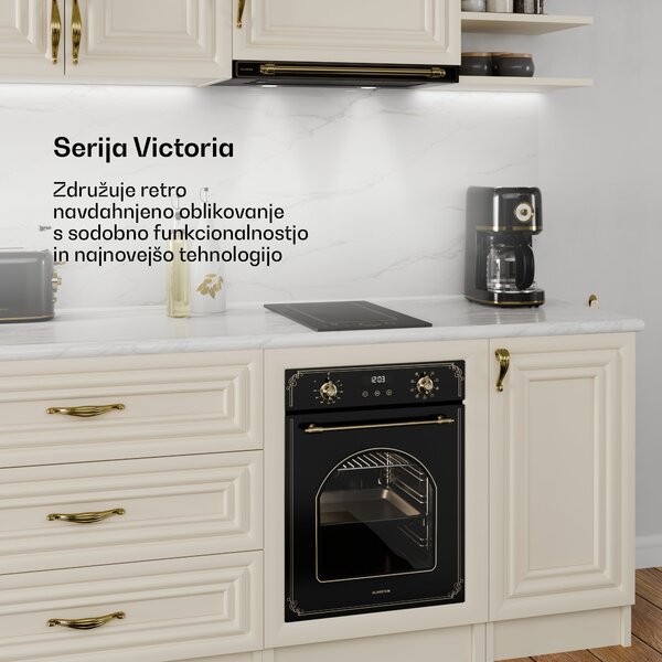 Klarstein Victoria Domino, indukcijska kuhalna plošča, vgradna, 3500 W, Flexzone, časovnik