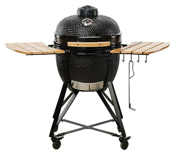 Bono Žar na oglje Kamado Media (Premer površine za peko: 43 cm, Črna)