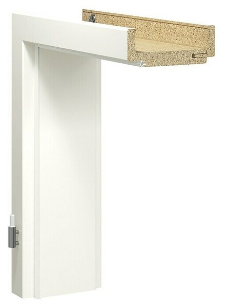 GetaDoor Laminit Podboj za vrata GL222 (750 x 2.000 mm, Debelina stene: 100 mm, Smer odpiranja: Levo)