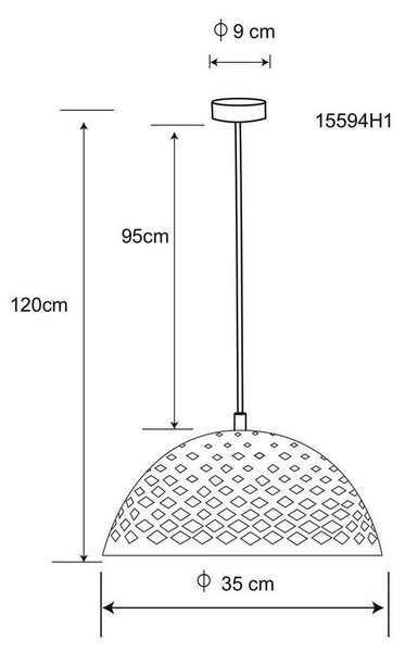 Globo Viseča Svetilka 15594h1