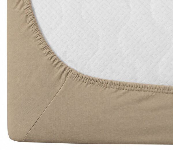 Jersey rjuha EXCLUSIVE cappuccino 90 x 200 cm