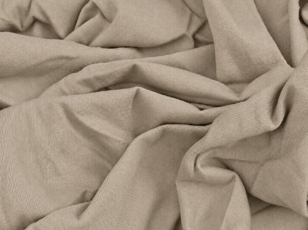 Jersey rjuha EXCLUSIVE cappuccino 90 x 200 cm