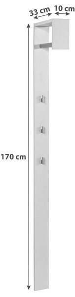 Mömax Garderobni Panel Senex, Siva